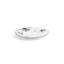 Black Orchid Handmade Porcelain Appetizer Plate