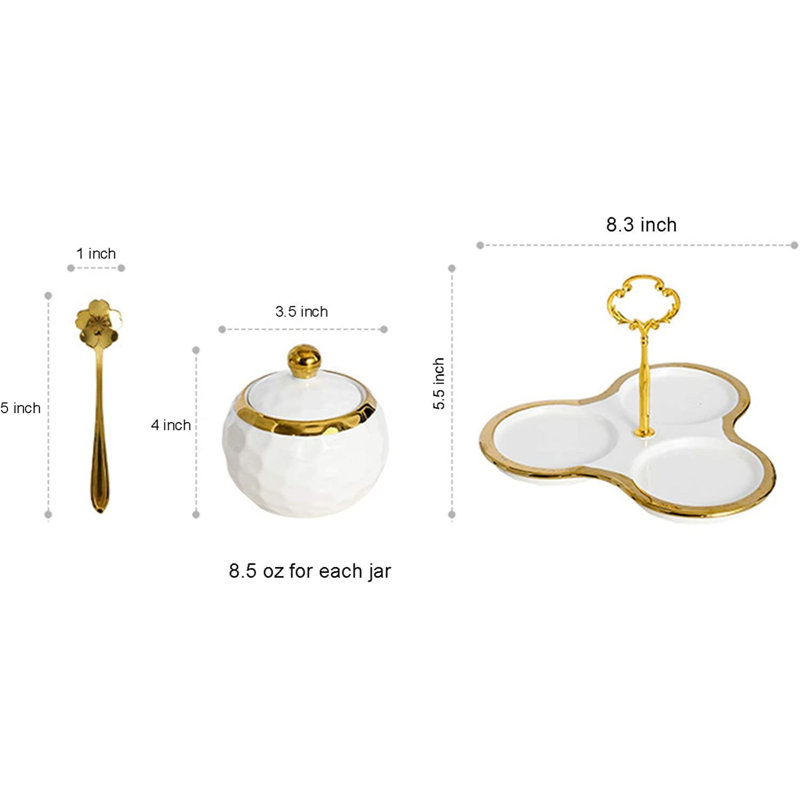 Ensemble de salière et poivrière en céramique