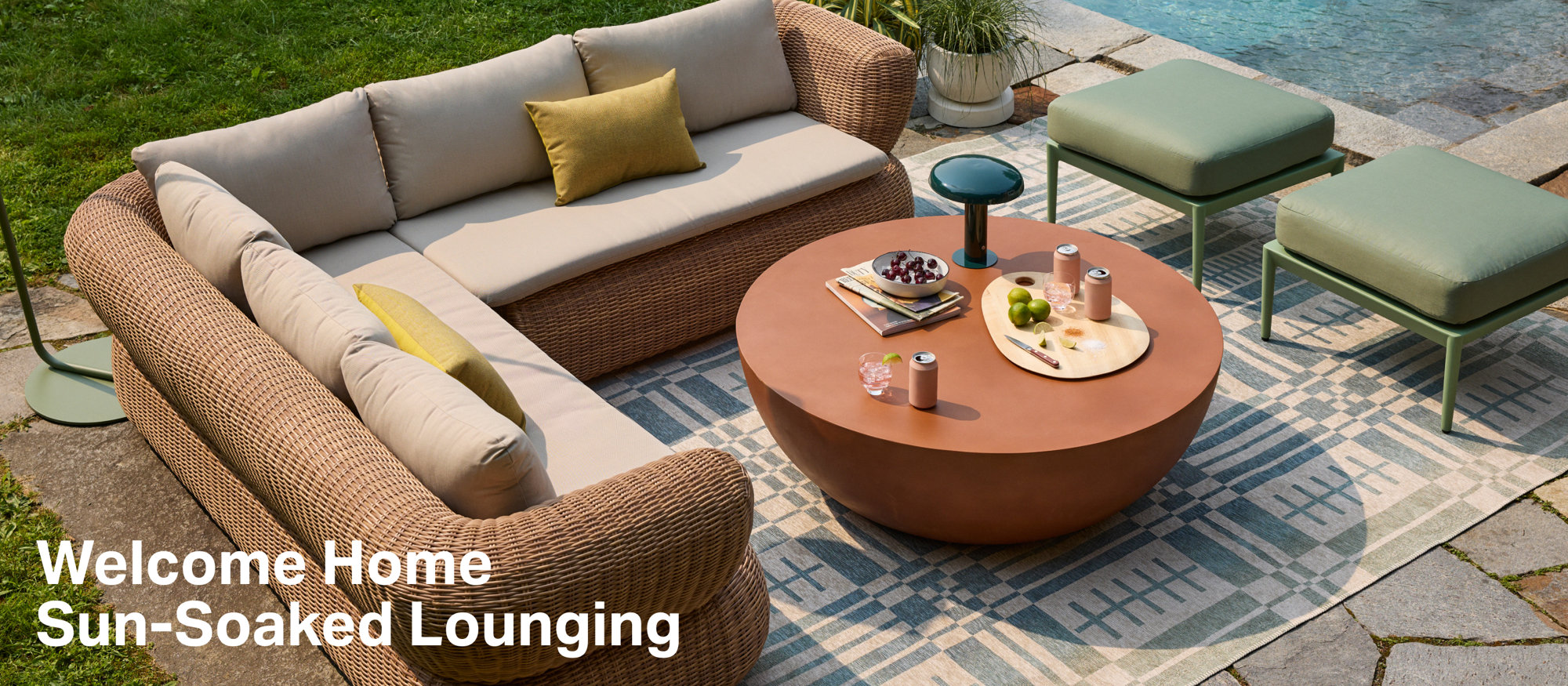 Welcome Home Sun-Soaked Lounging