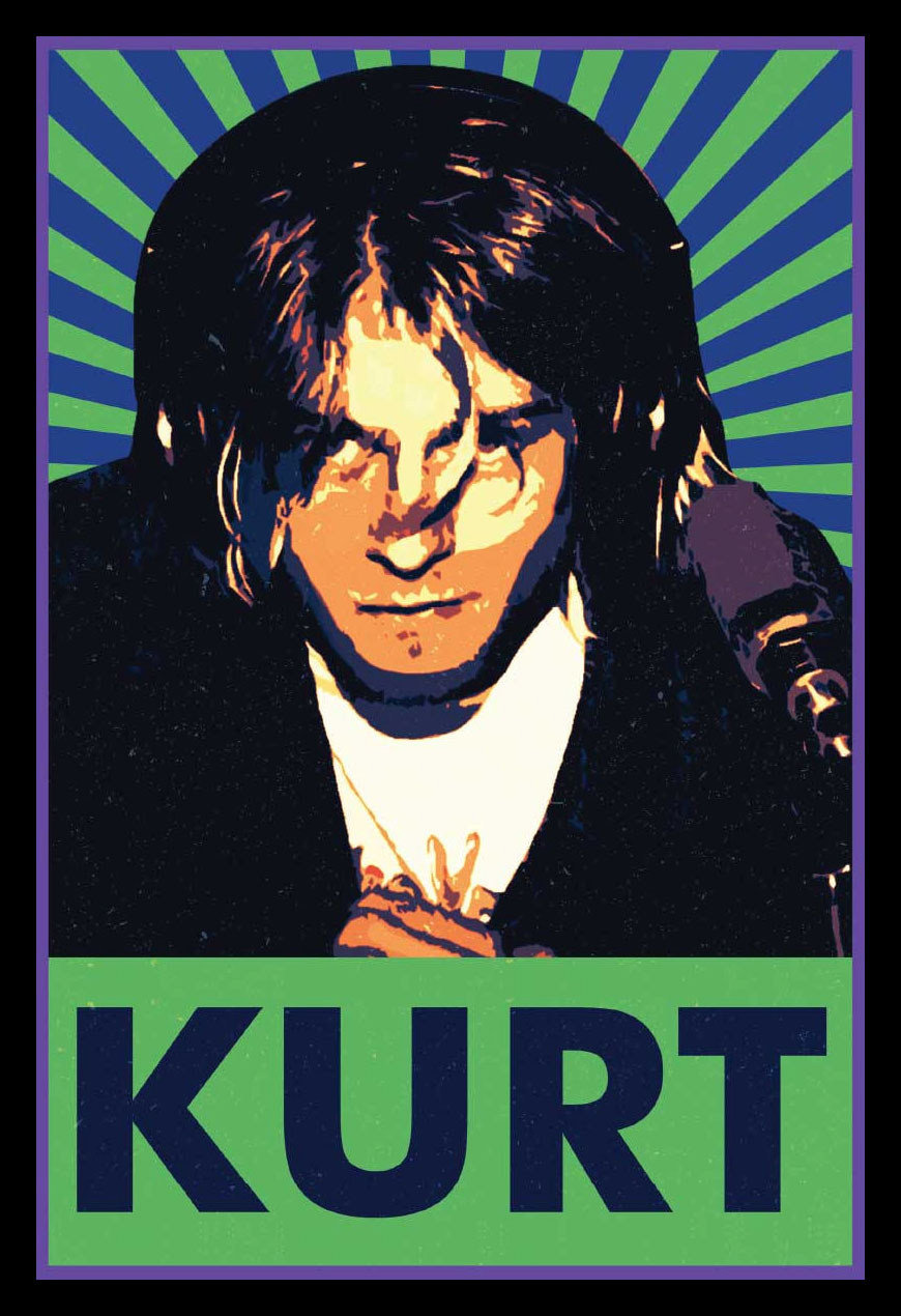 Buy Art For Less Kurt Cobain Nirvana Framed On Poster Paper Print | Wayfair