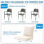 Ensemble de coussins de chaise d'extérieur, coussins de siège et de dossier en oléfine de 5,1 po d'épaisseur-956894213-969199139