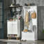 Portemanteau avec portemanteau HOMcom-2057143204