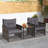 Donshay Acacia 2 - Person Patio Conversation Set with Cushions-2108614005