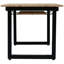 Darence Extendable Metal Base Dining Table-333433439