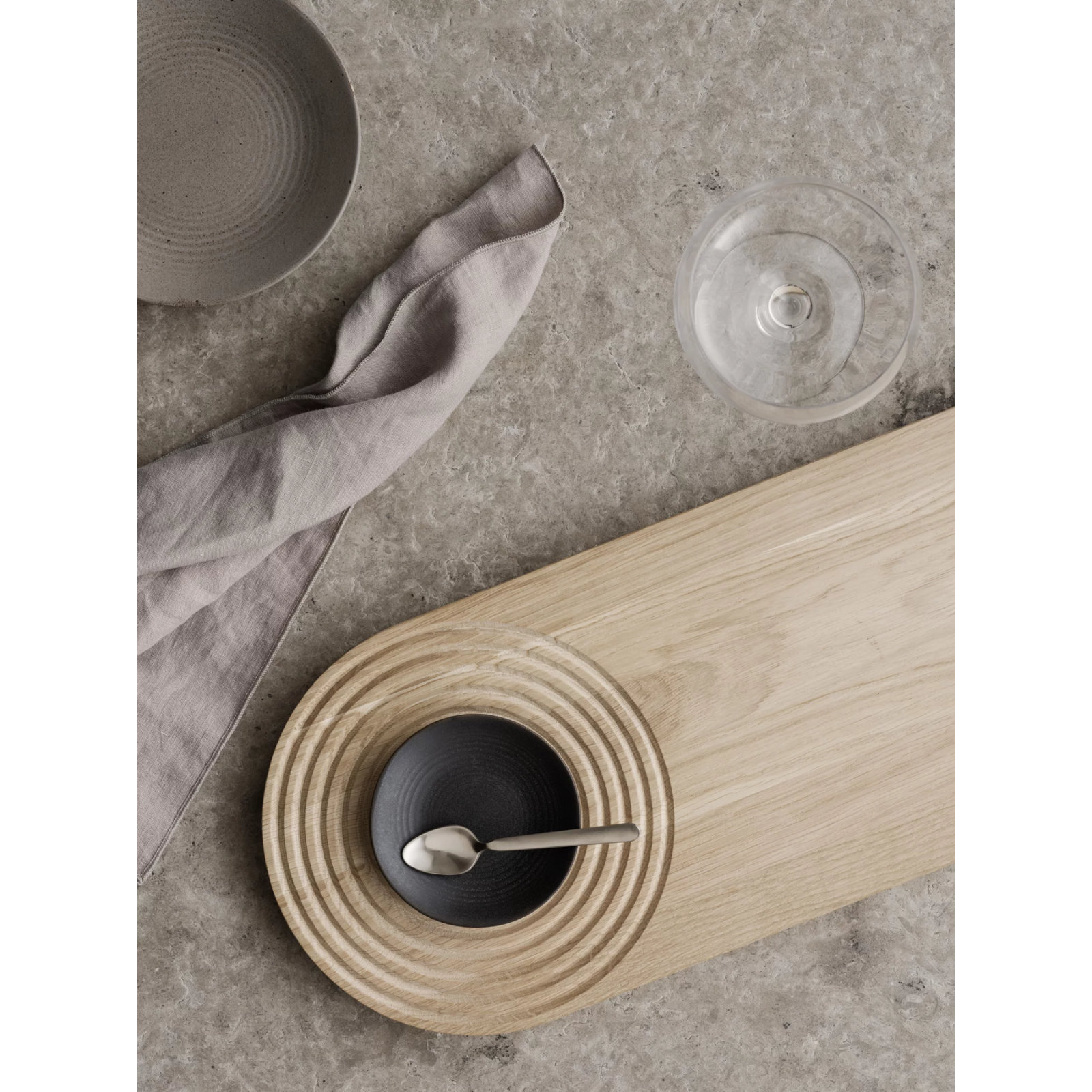 Mio LINEO 4 Piece Linen Napkin Set, Fungi