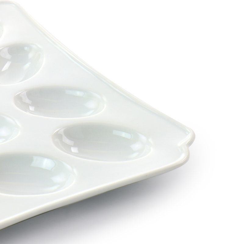 Serving Eggs Platter