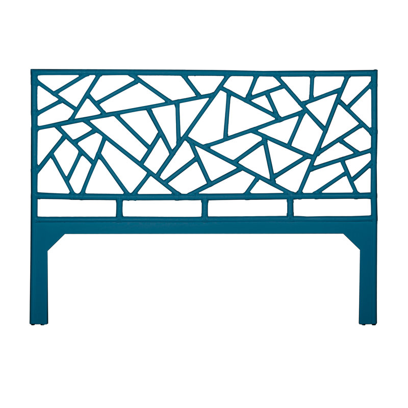 Tiffany Collection Open-Frame Headboard, Pacific Blue, King