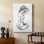 Solitaire nu - galerie Cavas sur mesure