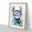 Frankenstein in Abstract - Picture Frame Painting Print-55724364-55724365