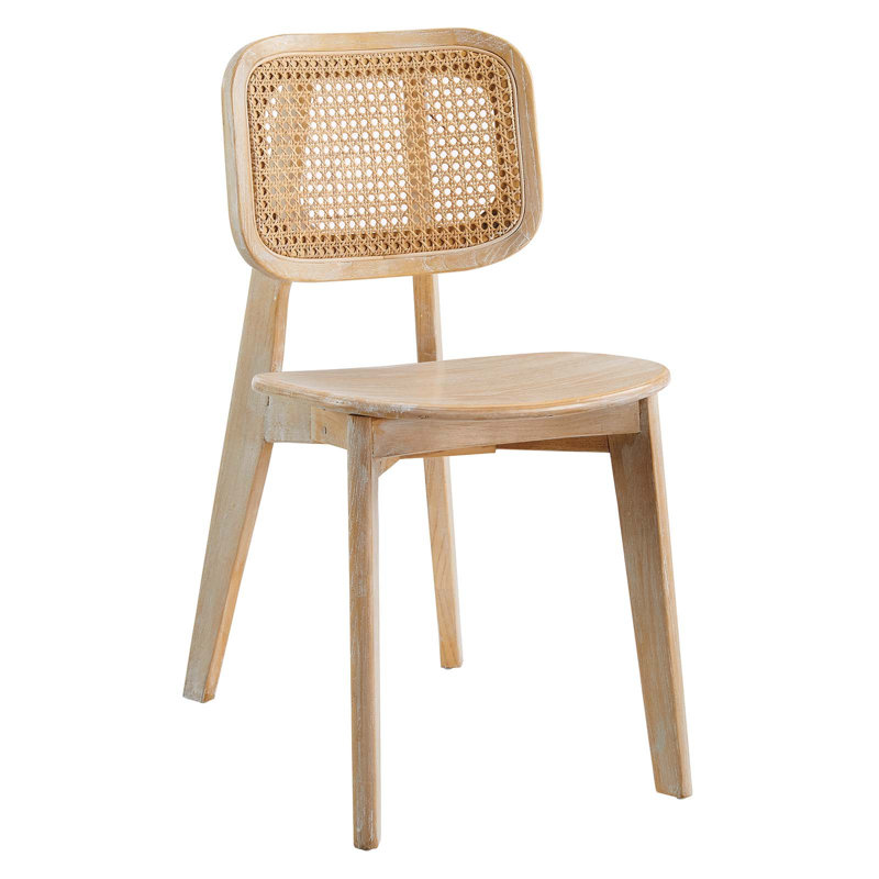 Modway Habitat Wood Dining Side Chair, Natural