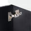 Meuble-lavabo moderne avec lavabo en céramique et porte à motif de vagues
