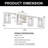 Cendrillon 4 - Light Dimmable Vanity Light-1517834914