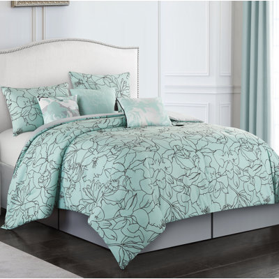 Cattleya 7 Piece Comforter Set