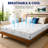 8-Inch High-Density Cooling Gel Memory Foam RV Mattress Replacement, Medium Firm, Camper Vans, 75" X 34"-119559371-119559380