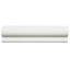 Santorini 7.9" x 2" Ceramic Chair Rail Tile Trim in Blanco