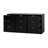 Black Nine-Drawer Chest, 63-Inch Large Capacity Deep Drawer Cabinet, Wooden Storage Cabinet With Nine Drawers-728187326