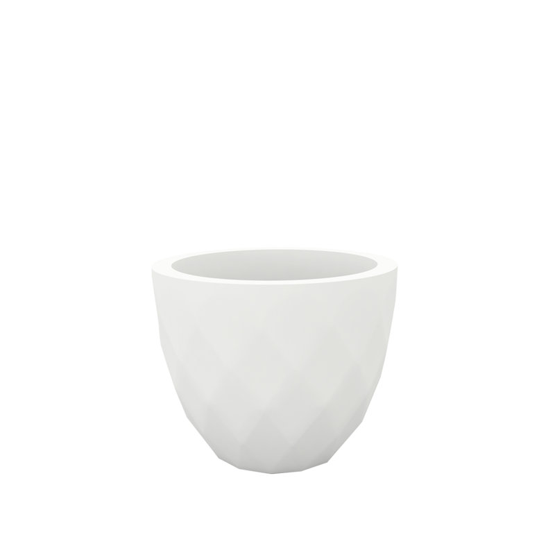 Pot de fleurs en résine Nano, Glace, H 5 po x l 7 po x P 7 po