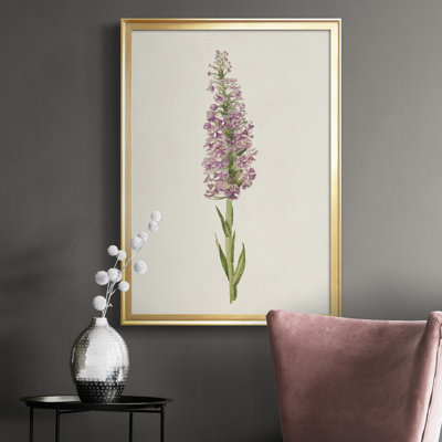 " Mauve Garden Flowers I "