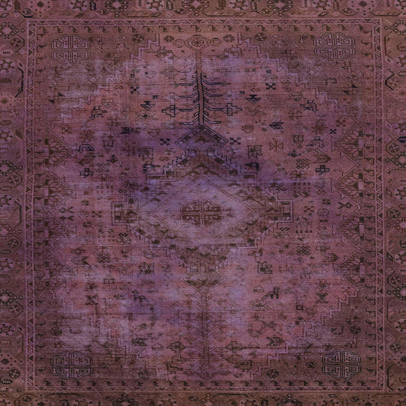 Abstract Indoor Rug, Square 8'