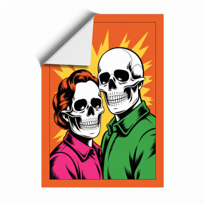 Grinning Companions Pop Art - Framed Print