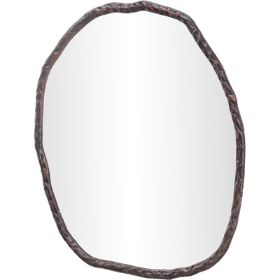 Molten Brown Iron Mirror