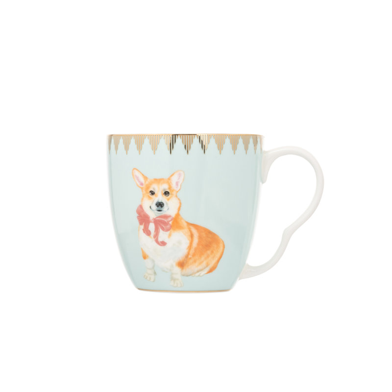Yvonne Ellen, Best of British - Large Courgi Mug