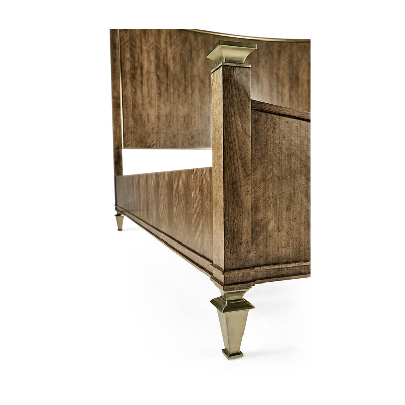 Barcelona Solid Wood Platform Bed