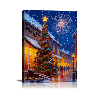 1 Piece Wrapped Canvas Wall Art