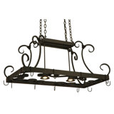 2 Light Pot Rack