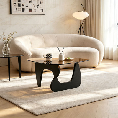Petite table basse de style campagnard Mid-Century
