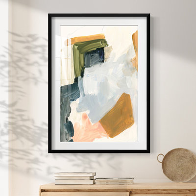 Palette Meld I -Framed Print