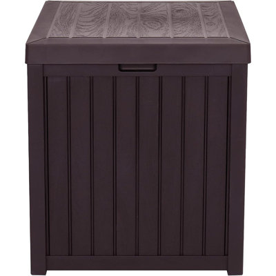 Boîte de rangement extérieure en résine 51 gallons, boîte de rangement ext ...