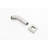 304 Stainless Steel Showerhead With Self Nozzles - 8x8x10 Inches, 1.8 Lbs, Brushed Nickel Elegant Luxury Rain Shower Head-117993667