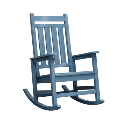 Wolak HDPE Rocking Adirondack Chair(Set Of 2)