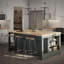 Îlot de boucher en bois d'acacia brut 6 pi / 74 po Ebern Designs