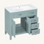 36" Bathroom Vanity With Sink Combo, Bathroom Cabinet With Drawers, Solid Frame And MDF Board-2043303062