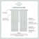 Exclusive Home Catarina Layered Solid Room Darkening and Sheer Hidden Tab/Rod Pocket Top Curtain Panel Pair