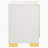 White 2-Drawer Nightstand