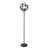 58'' Black Traditional Floor Lamp