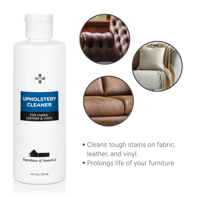 Canapé modulaire inclinable électrique avec trousse d'entretien Drakos, Faux cuir gris