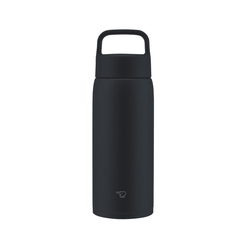 Stainless Mug, 11.75" H x 3.38" W x 3.38" D, Black
