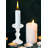 6 Piece Glass Tabletop Candlestick Set-1547575218
