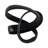 Decorative Metal Aluminum Modern Sculptural Accent Piece - Black-1472779724-1382470105