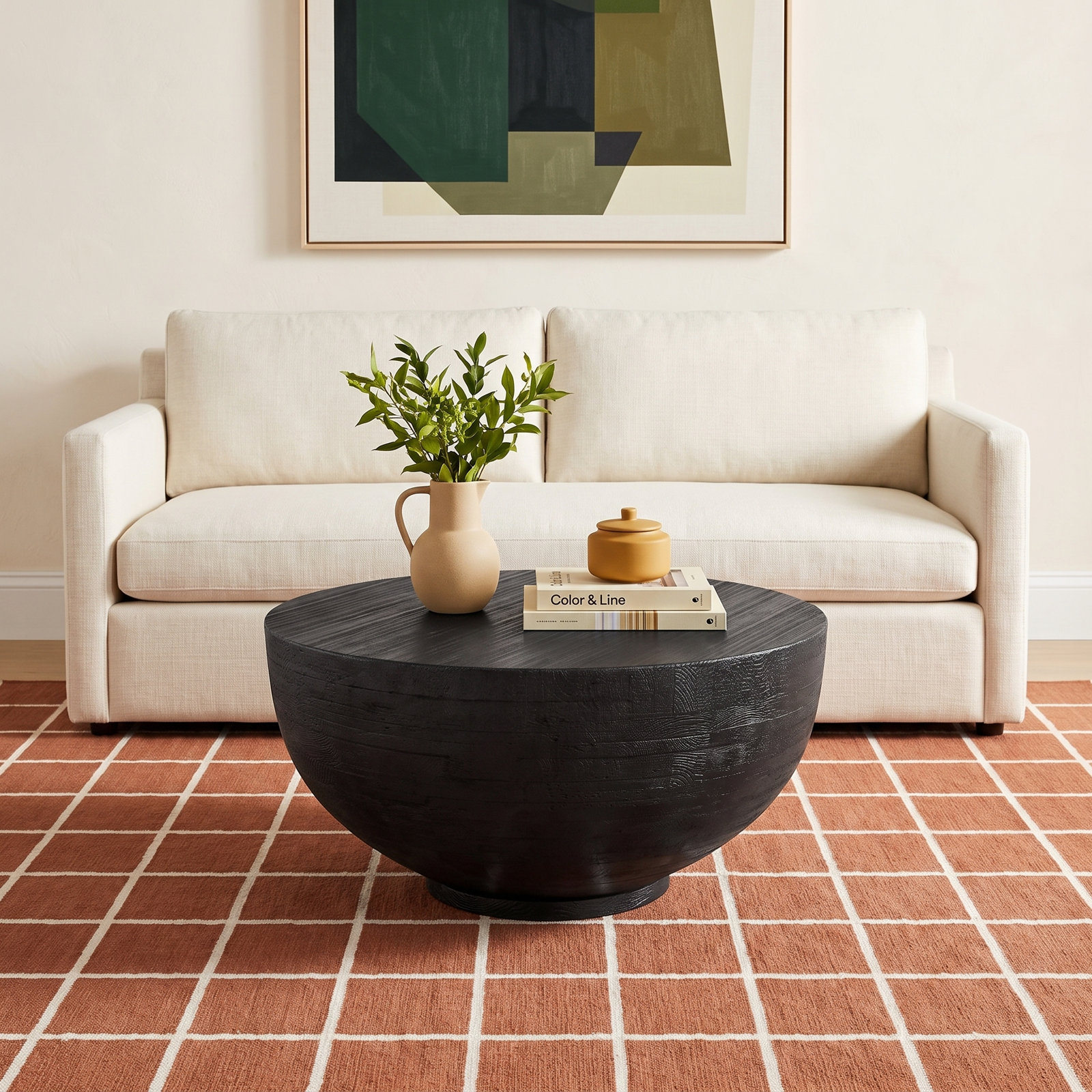 Moreno Solid Wood Single Coffee Table