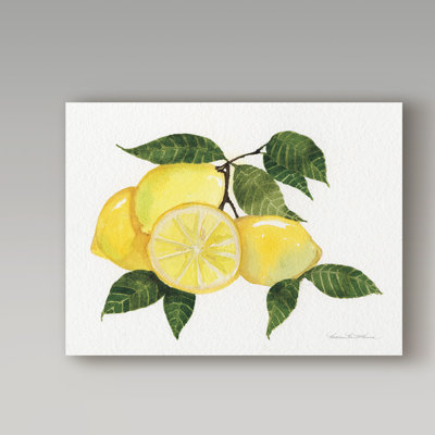 Aylei «Citrus Garden VI», impression sur toile tendue