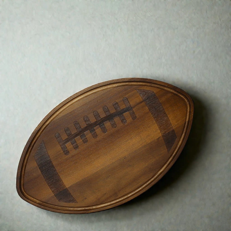 Planche de football en bois - 11 po x 18 po