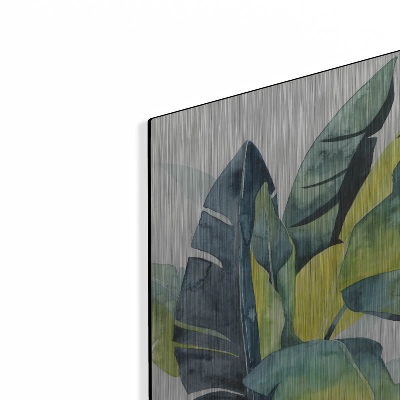 «Sunset Palm Composition III» par Grace Popp, H 16 po x l 12 po