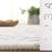 Ebony 929 Hand Tufted Wool/Cotton Geometric Shapes Rug in Ivory/Gray-108597582