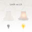 Royal Designs, Inc. BSO-702-10WH-2, abat-jour base fantaisie cloche carrée, 4 x 10 x 8,5, blanc, paquet de 2-59723234-59723229
