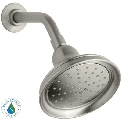 Bancroft 2.0 GPM Single Function Shower Head with Katalyst Air-Induction Spray and Katalyst Air Induction Spray